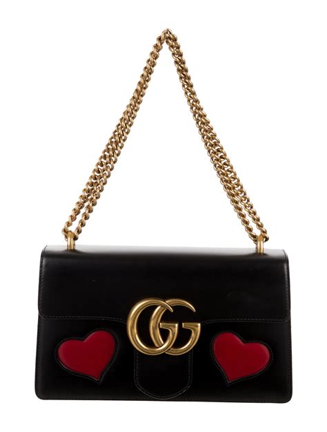 gucci marmont heart bag